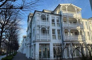 Wohnung kaufen in Mönchguter Str., 18586 Sellin, Attraktive und voll möblierte 2,5 Zimmer ETW/Fewo mit Tiefgaragenstellplatz im Seepark Sellin mit Blick ins Grüne in Richtung Selliner See
