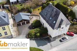 Haus kaufen in 95233 Helmbrechts, Stilvolles Wohn- und Geschäftshaus mit flexiblem Gewerbe und viel Raum zum Leben