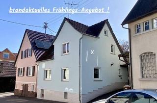 Einfamilienhaus kaufen in 71546 Aspach, Aspach - *** kleines, aber sehr feines Einfamilienhaus mit Gärtchen ... und PKW-Stellplatz ! ***
