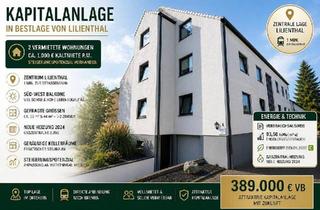 Wohnung kaufen in 28865 Lilienthal, Lilienthal - 2 vermietete Wohnungen im Zentrum von Lilienthal