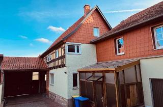 Haus kaufen in 99958 Tonna, Tonna - Charmantes Anwesen mit Haus, Scheune, Garagen und großem Garten