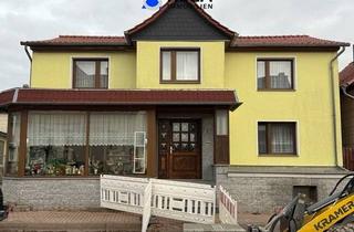 Einfamilienhaus kaufen in 99752 Bleicherode, Bleicherode Wolkramshausen - Für die große Familie! Mit großer Garage, Nebengelass und schönem Garten!