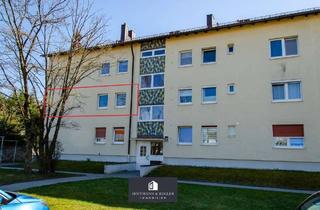 Wohnung kaufen in 92224 Amberg, 4-Zimmer-Wohnung mit Südbalkon, 2 Stellplätzen und viel Potenzial in Amberg