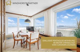 Penthouse kaufen in Cuxhavener Straße 88A, 27476 Cuxhaven, PENTHOUSE-JUWEL IN ERSTER STRANDLAGE VON DUHNEN NORDSEE