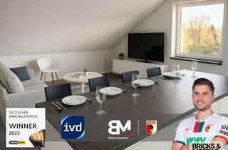 Wohnung kaufen in 86529 Schrobenhausen, Modern sanierte 3-Zimmer-Dachgeschosswohnung mit Kochinsel in zentraler Lage