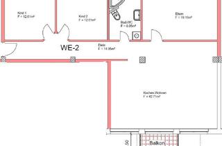 Wohnung mieten in Darmstädterstraße 79, 64839 Münster, Gepflegte 4-Zimmer-Wohnung mit Balkon in Münster (Hessen)