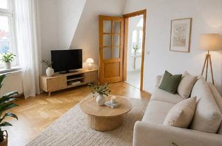 Wohnung mieten in Carl-Hinné-Str., 04178 Böhlitz-Ehrenberg, Frisch saniertes Dachgeschoss mit modernem Komfort und stilvollen Details