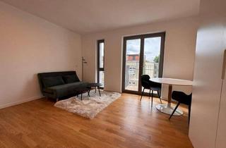 Wohnung mieten in Berliner Allee, 13088 Weißensee, Weißensee: Berliner Allee: ERSTBEZUG im NEUBAU - ab SOFORT: Möblierte 1-Zi-Whg, 24m² + BALKON - 5.OG