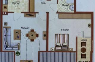 Wohnung mieten in Dhünner Straße 27, 42929 Wermelskirchen, Helle 1,5-Zimmer Dachgeschosswohnung in Wermelskirchen