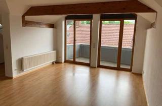 Wohnung mieten in 88348 Bad Saulgau, Attraktive 1-Zimmer-Dachgeschosswohnung mit Balkon in Bad Saulgau