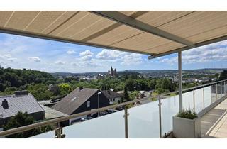 Penthouse mieten in Seilerbahn 37, 65549 Limburg, Luxus pur! Top Penthouse-Wohnung mit Aufzug, EBK, Doppelgarage & phantastischem Blick über Limburg!