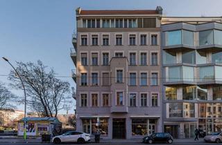Penthouse mieten in Brunnenstraße 13, 10119 Mitte, Mitte: Spektakuläres 215 m2 Penthouse mit Parkblick & Aufdachterrasse