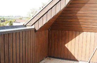 Wohnung mieten in 08112 Wilkau-Haßlau, Ländliche 1 Raum Wohnung mit Loggia