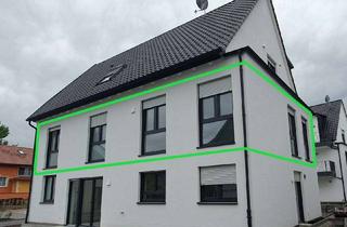 Wohnung mieten in Kirchgasse 11, 64380 Roßdorf, TOP 3-Zi-Neubau Whg mit EBK (98 m²) KfW 40 sehr hell mit großem Balkon, Tageslichtbad in Top-Lage