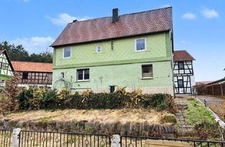 Einfamilienhaus kaufen in 07646 Ottendorf, Provisionsfrei für Käufer - Einfamilienhaus mit Nebengelass und Potential in Ottendorf