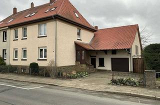 Doppelhaushälfte kaufen in 38259 Ringelheim, Doppelhaushälfte mit Nebengebäude & Ausbaureserve auf 625 m² Grundstück (provisionsfrei)