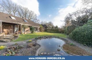 Haus kaufen in 48329 Havixbeck, Familienhaus mit großem Garten, Teich und vielseitigem Raumangebot in Havixbeck
