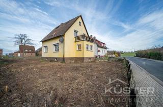 Haus kaufen in 31553 Sachsenhagen, KÜSTER IMMOBILIEN präsentiert: 1-2 Familienhaus mit großem Grundstück in Sachsenhagen für Handwerker
