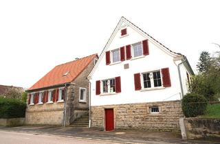 Haus kaufen in 97993 Creglingen, Mehrgenerationenanwesen mit Pferdehaltung – zwei Wohnhäuser in naturnaher Lage