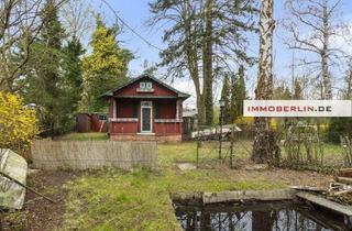 Grundstück zu kaufen in 12589 Rahnsdorf, IMMOBERLIN.DE - Sommerfrische Inselidylle! Fabelhaftes Freizeitgrundstück mit verträumter Datscha
