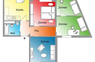 Wohnung mieten in Zum Laakkanal, 18109 Rostock, Ihr neues Zuhause in Groß Klein