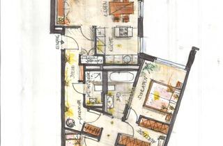 Wohnung kaufen in Schinkelstrasse 27, 40211 Pempelfort, Exklusive 4-Zimmer-Wohnung mit sonnigen Süd-West Balkon (vermietet) in Düsseldorf