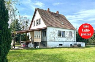 Einfamilienhaus kaufen in 17335 Strasburg, HORN IMMOBILIEN ++ Alleinlage gesucht? Einfamilienhaus, voll unterkellert in Gehren bei Strasburg