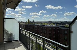Wohnung mieten in Leipziger Str. 19b, 01097 Leipziger Vorstadt, Exklusive 3-Zimmer Dachgeschosswohnung mit Balkon und Blick über Dresden