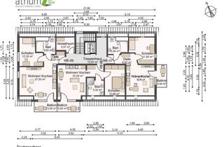 Sozialwohnungen mieten in Fleithestr 24, 44653 Unser Fritz, Neubau!WBS Pflicht! Barrierefreie Seniorenwohnung (60+) mit Aufzug & Balkon | WBS