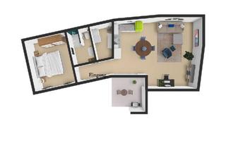 Wohnung mieten in 67295 Bolanden, Attraktive 2-Zimmer-Wohnung mit EBK und Terrasse in Bolanden