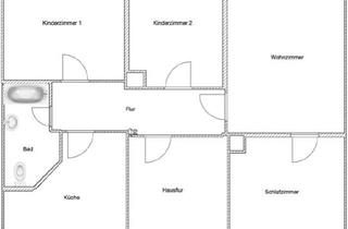 Wohnung mieten in Juri-Gagarin-Straße 143, 08115 Lichtentanne, Schöne 4 Raum Wohnung in ländlicher Lage