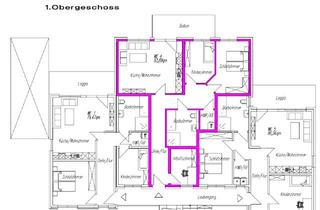 Wohnung mieten in 44369 Wischlingen, Luxuriöse 4-Zimmer-Wohnung mit Balkon im 1. OG in Dortmund-Rahm