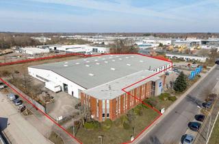 Büro zu mieten in 23556 St. Lorenz Nord, 4.250 m² Stützenfreie Warmhalle mit Büro, Stellplätzen und Abstellflächen