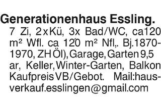 Haus kaufen in 73035 Göppingen, Generationenhaus ES