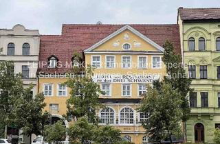 Gewerbeimmobilie kaufen in Altmarkt, 06712 Zeitz, ZU VERKAUFEN: Traditionsreiches Stadthotel mit Restaurant „Zu den Drei Schwänen“ in zentraler Lage von Zeitz