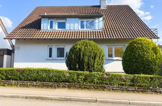 Haus kaufen in 72658 Bempflingen, Wohnen, Arbeiten, Vermieten: Vielseitiges Zweifamilienhaus mit Garten und Garage