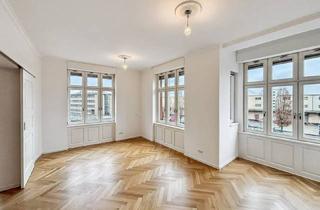 Wohnung kaufen in 68159 Mannheim, Repräsentative Altbauetage, denkmalgeschützt: Exklusive Etage mit zwei Wohnungen