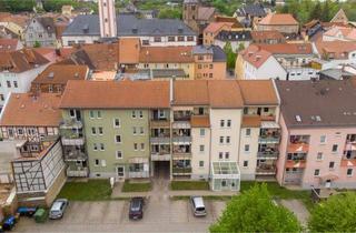 Wohnung mieten in 07570 Weida, Barrierefreies Wohnen mit Aufzug im Zentrum von Weida! 3-Raum-Wohnung mit Balkon!