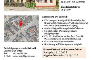 Einfamilienhaus kaufen in 77886 Lauf, Lauf - Einfamilienhaus unterkellert mit Scheune und Werkstatt