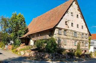 Haus kaufen in 78655 Dunningen, Dunningen - Denkmalgeschütztes Quergeteiltes Einhaus