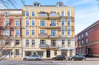 Wohnung kaufen in 22767 Altona-Altstadt, Stilvolle Altbauwohnung in Altona mit hohen Decken, Dielenboden und Balkon
