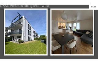 Wohnung kaufen in 63486 Bruchköbel, Exklusive barrierefreie Neubauwohnung mit 185 m² Privatgarten, Tiefgarage, Aufzug und hochwertiger A