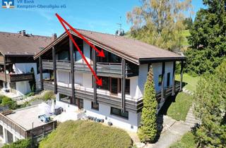 Wohnung kaufen in 87549 Rettenberg, Charmante 3-Zimmer-Maisonnette-Wohnung mit Garten und Bergblick