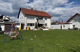 Wohnung kaufen in 73642 Welzheim, Schöne und gepflegte 3-Zimmer OG-Wohnung mit Garage und großem Gartenanteil