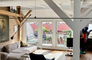 Wohnung kaufen in 10711 Wilmersdorf, Sehr helle und sonnen-/lichtdurchflutete 3-Zimmer Dachgeschoss-Wohnung mit Terrasse am Kudamm