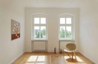 Wohnung kaufen in Behmstrasse 65, 10439 Prenzlauer Berg, Stilvoll sanierte Altbauwohnung mit Südbalkon und Blick über die Stadt