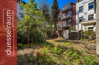 Wohnung kaufen in 40476 Derendorf, Derendorf: Ihr neues Zuhause mit Gartenidylle – individuelle 2-Ebenen-Wohnung mit Potenzial