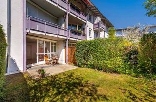 Wohnung kaufen in 85540 Haar, Sofort bezugsfrei: Stilvolle Garten-Maisonette in gepflegter Wohnanlage – mit Einbauküche in Haar!