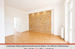 Wohnung kaufen in 67549 Innenstadt, Charmante Altbau-Eigentumswohnung mit Balkon und offenem Wohnkonzept