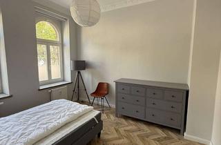 Wohnung mieten in Lauersche Straße, 04416 Markkleeberg, möblierte 2 Raum-EG-Wohnung mit EBK und Balkon in Markkleeberg in Top-Lage beim Cossi
